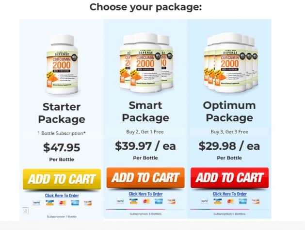 market health products with free bottle offer