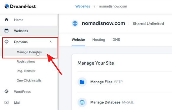 link your hosting to domain name