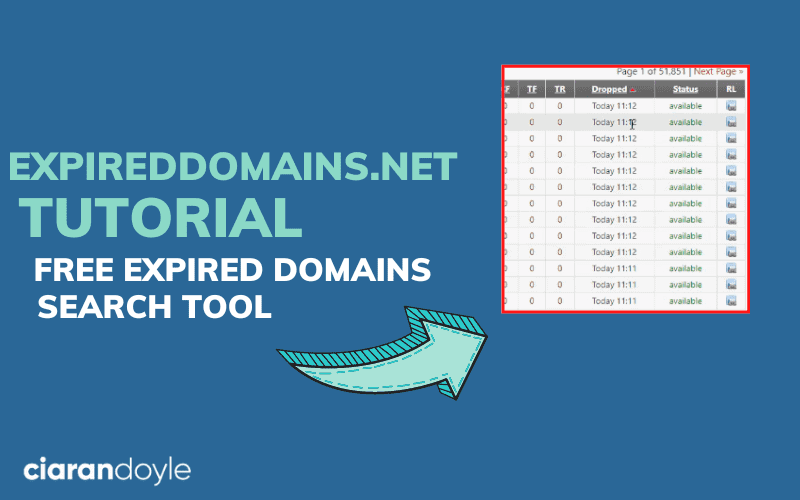 free expired domain search tool